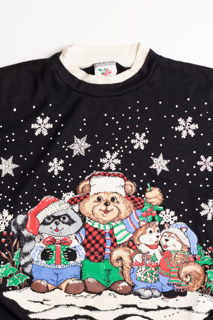 Black Ugly Christmas Sweatshirt 59087