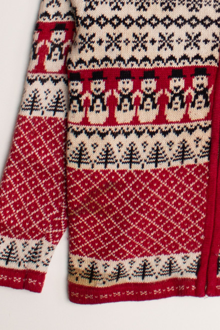 Red Ugly Christmas Cardigan 58950