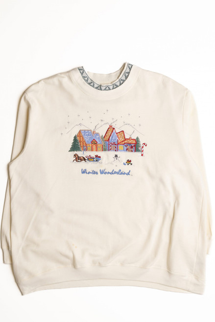 White Ugly Christmas Sweatshirt 59141