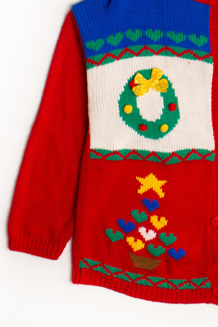 Red Ugly Christmas Cardigan 58952