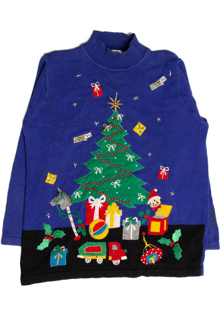 Blue Ugly Christmas Pullover 59203