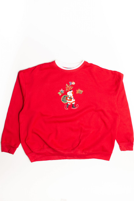 Red Ugly Christmas Sweatshirt 58937