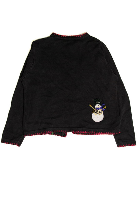 Black Ugly Christmas Cardigan 59183