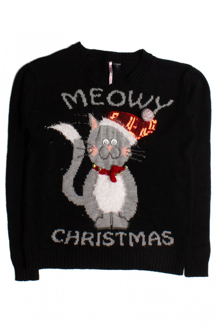 Black Ugly Christmas Pullover 60093