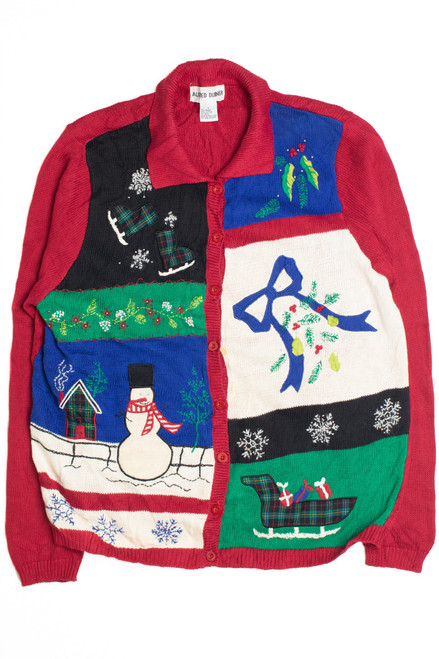 Red Ugly Christmas Cardigan 59218