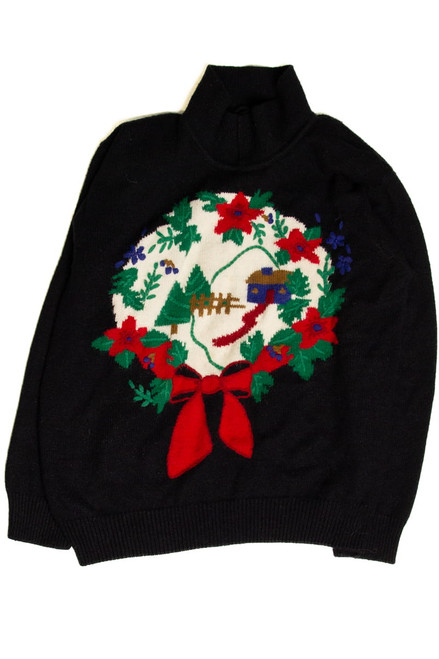 Black Ugly Christmas Pullover 59208