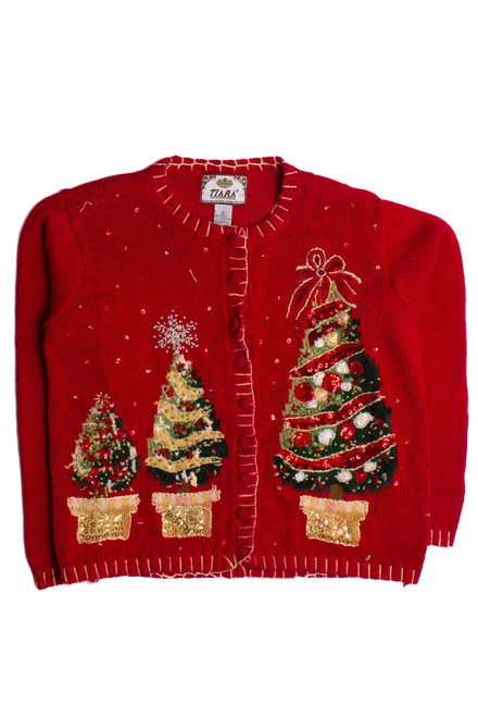 Red Ugly Christmas Cardigan 60216