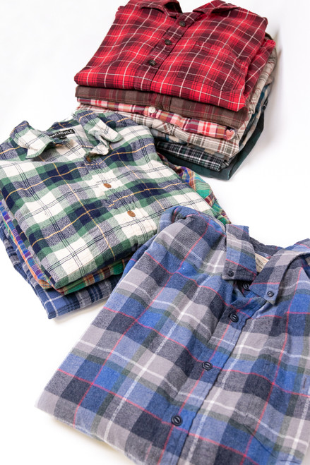 Mystery Recycled Flannel Three-Pack