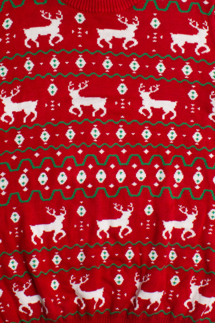 Red Ugly Christmas Pullover 60071