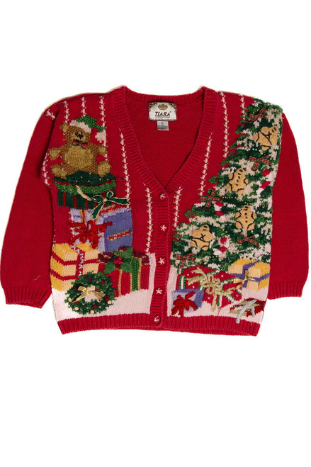 Red Ugly Christmas Cardigan 60275