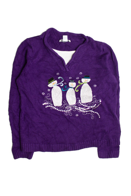 Purple Ugly Christmas Sweater 60391