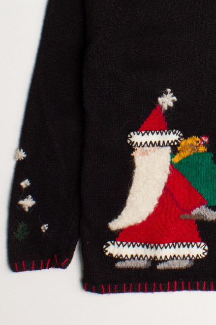 Black Ugly Christmas Pullover 60074