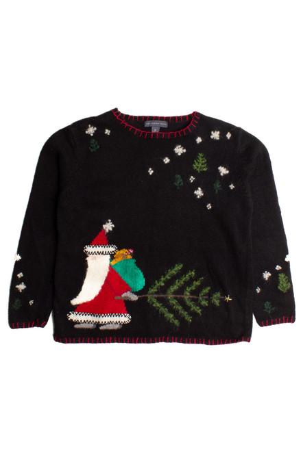 Black Ugly Christmas Pullover 60074