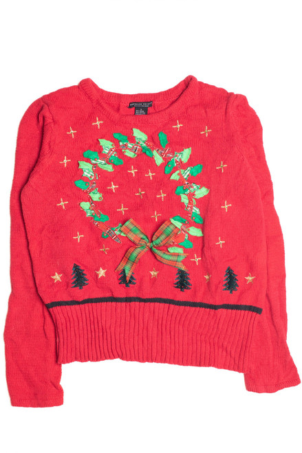 Red Ugly Christmas Pullover 61085