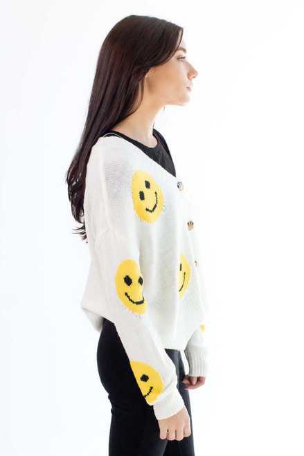 Smiley Cardigan