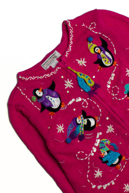 Pink Ugly Christmas Cardigan 60353