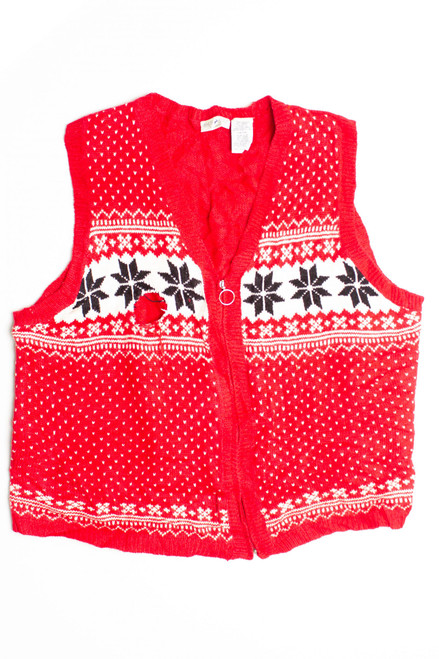 Red Ugly Christmas Vest 60337