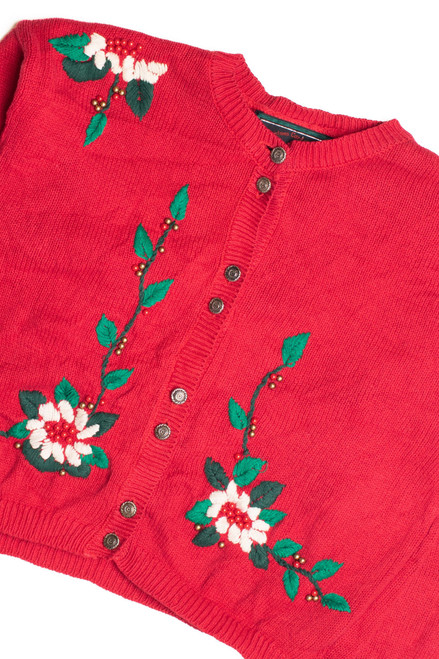 Red Ugly Christmas Cardigan 61121