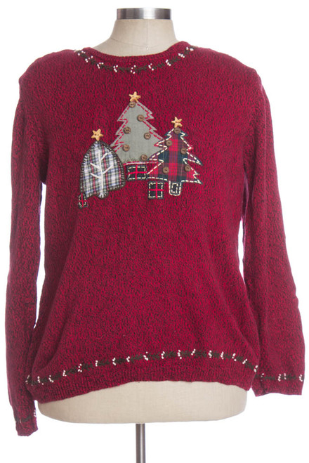 Red Ugly Christmas Pullover 33475