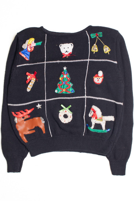 Black Ugly Christmas Pullover 59254