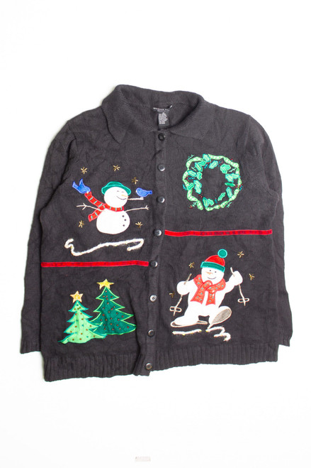 Black Ugly Christmas Sweater 60365