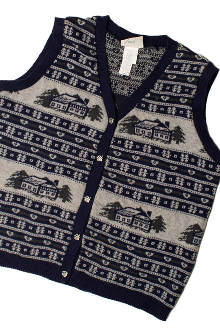 Home In The Trees Ugly Christmas Vest 59375