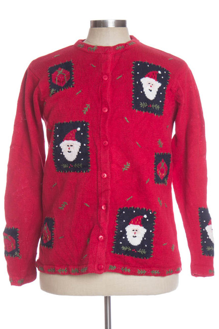 Red Ugly Christmas Cardigan 34237