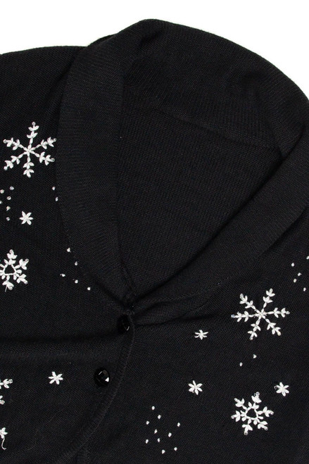 Snowflake Shawl Cardigan Ugly Christmas Sweater 62038