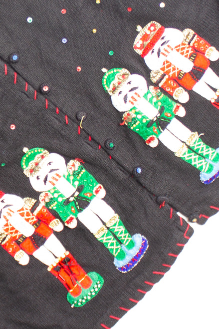 Black Ugly Christmas Cardigan 60490