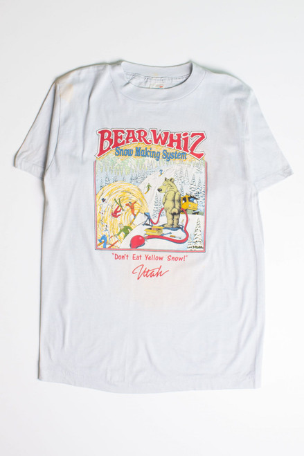 Vintage Bear Whiz Utah T-Shirt (1986)