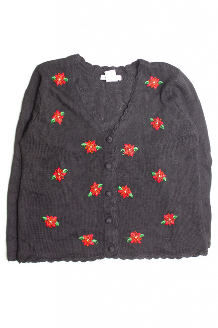 Black Ugly Christmas Cardigan 60491