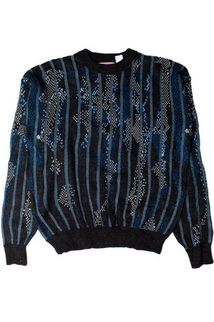 Blue Striped Sweater (1970s)