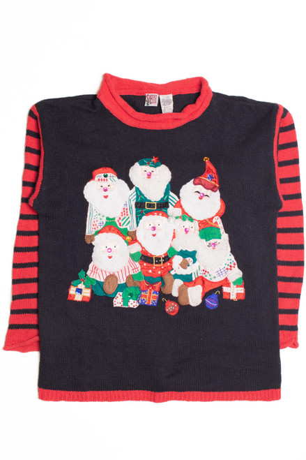 Black Ugly Christmas Pullover 61153