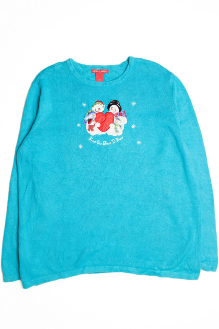 Blue Ugly Christmas Pullover 61035