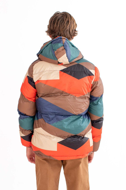 Mountain Sunset Puffer Jacket