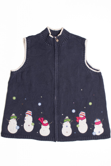 Blue Ugly Christmas Vest 61133