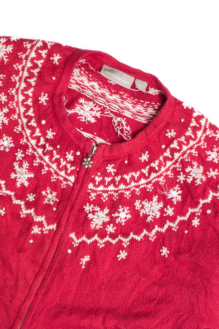 Red Ugly Christmas Cardigan 61171