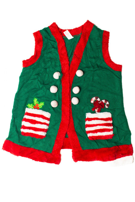 Green Ugly Christmas Vest 59475