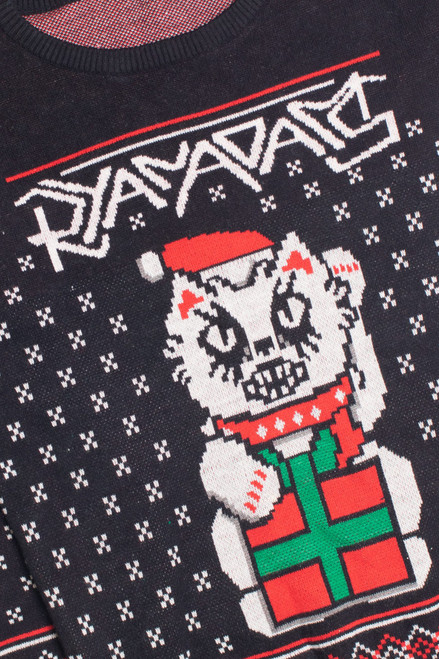 Black Ugly Christmas Pullover 61198