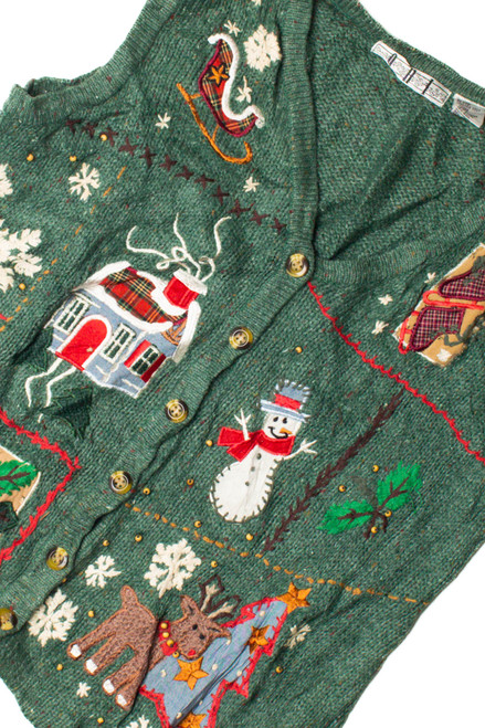 Green Ugly Christmas Vest 59529