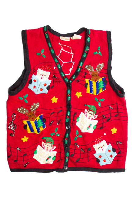 Red Ugly Christmas Vest 60695