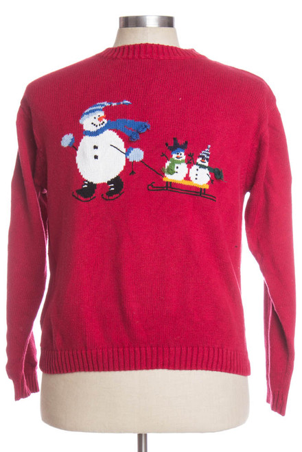 Red Ugly Christmas Pullover 33632