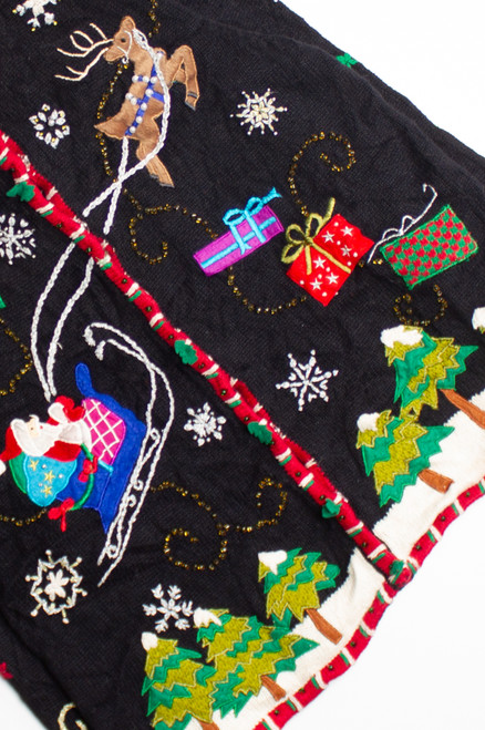 Black Ugly Christmas Sweater 60588