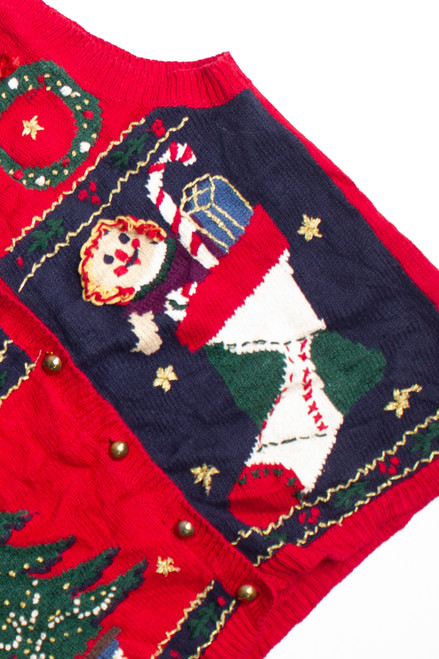 Red Ugly Christmas Vest 60738