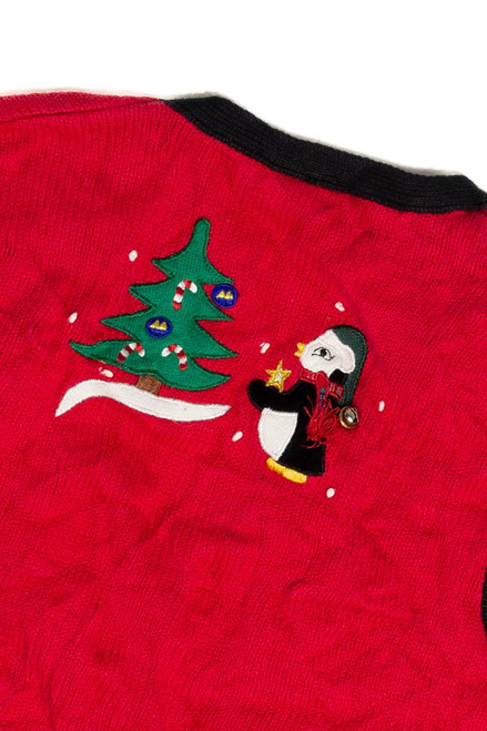 Penguins Ugly Christmas Sweater Vest 62107