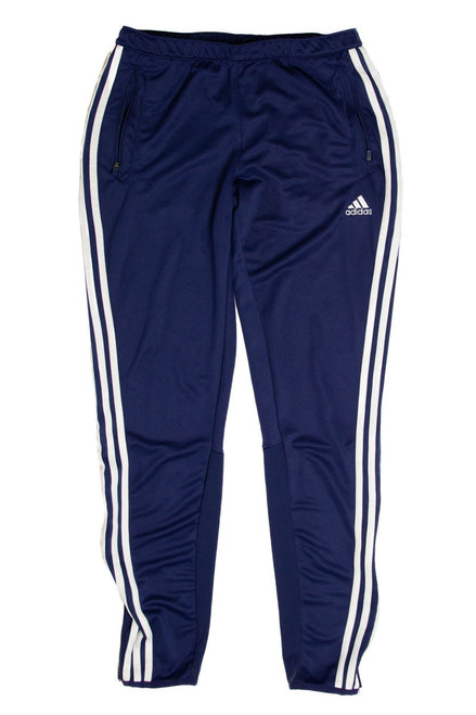 Adidas Navy Three Stripe Track Pants