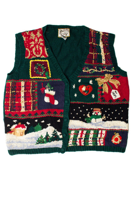 Green Ugly Christmas Vest 59505