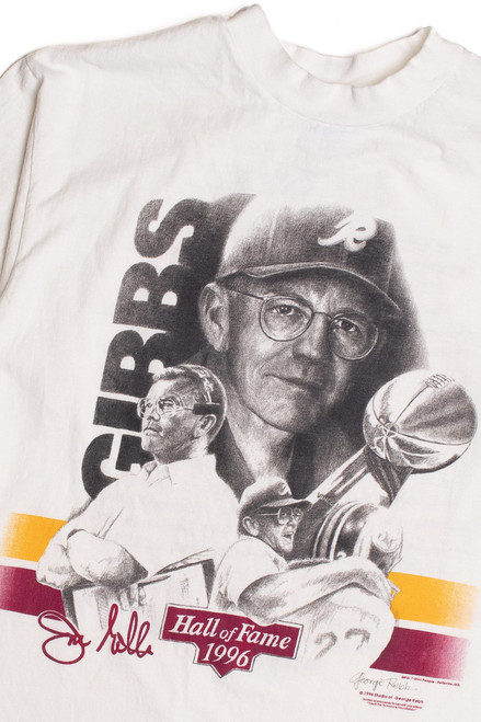 Joe Gibbs Hall of Fame 1996 T-Shirt