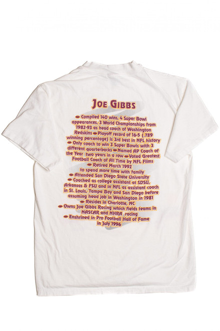 Joe Gibbs Hall of Fame 1996 T-Shirt