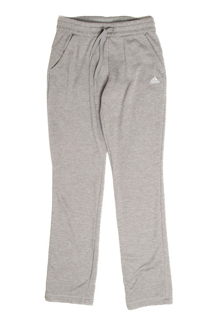 Light Gray Adidas Track Pants